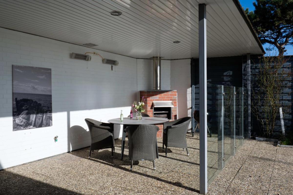 Inselblume 82 - Bungalow Am Suedstrand Mit Meerblick Burgtiefe auf Fehmarn Exteriör bild