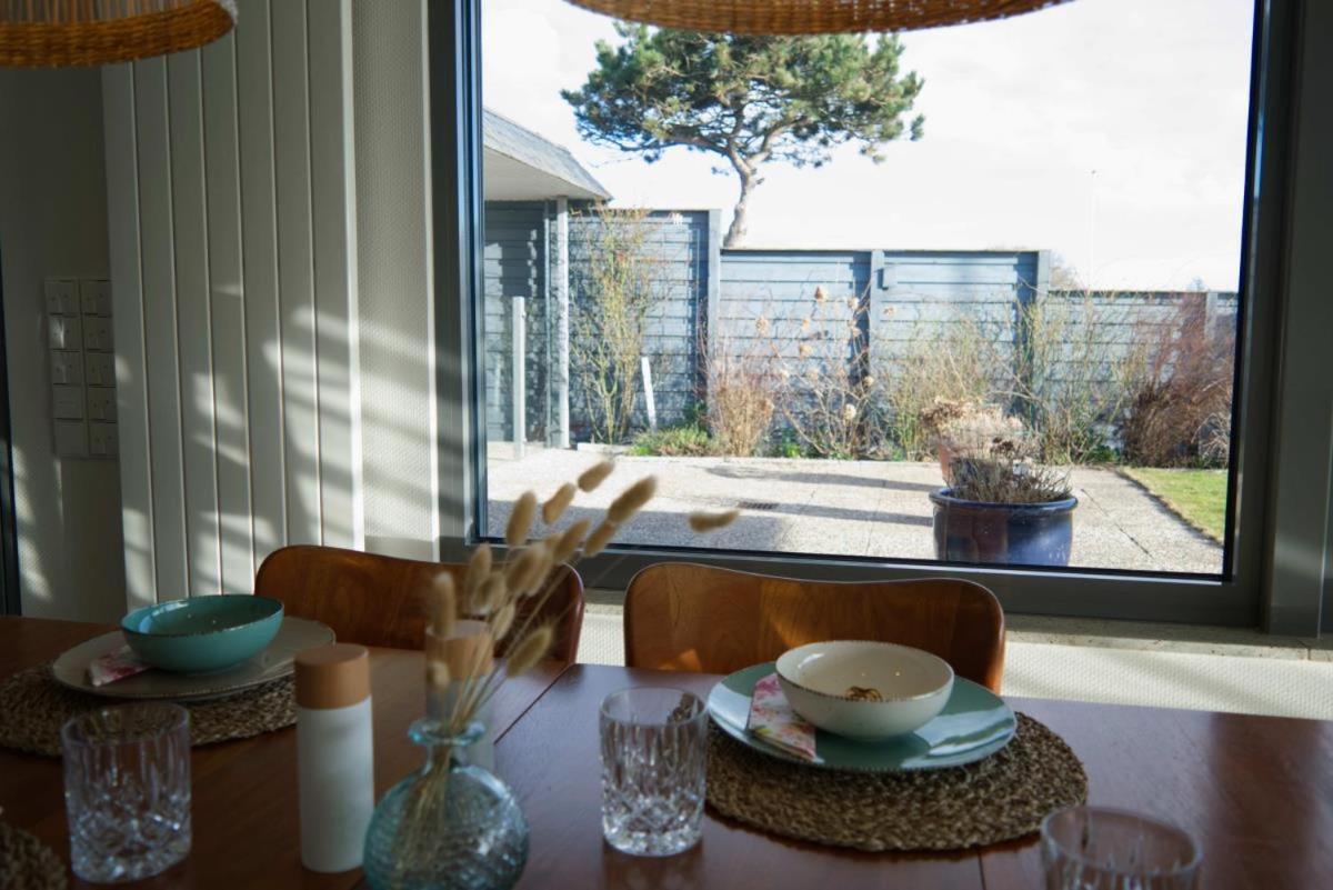 Inselblume 82 - Bungalow Am Suedstrand Mit Meerblick Burgtiefe auf Fehmarn Exteriör bild